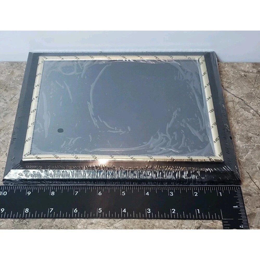 Frame Plaque Wooden Background for Award Certificate Portrait Landscape Hangable